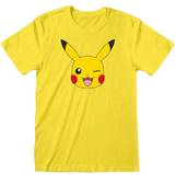 Pokemon T-shirts Barnkläder Pokémon T-Shirt Pikachu Face