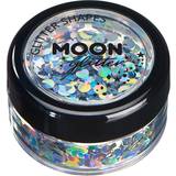 Kroppsmakeup Moon Creations Holographic Glitter Shapes Silver