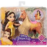 Dockhusdjur - Prinsessor Dockor & Dockhus JAKKS Pacific Disney Princess Belle Doll & Phillipe Petite