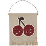 Beige Tavlor & Posters OYOY Cherry On Top Wall Rug