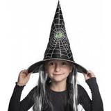 Barn - Häxor Huvudbonader RIO Witch Hat with Hair