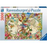 Ravensburger Flora & Fauna World Map 3000 Pieces
