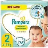 Pampers Barn- & Babytillbehör Pampers Premium Protection Size 2 4-8kg 76stk