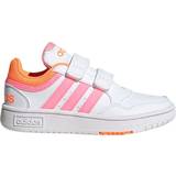 Adidas Sneakers adidas Kid's Hoops - Cloud White/Beam Pink/Screaming Orange