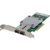 LevelOne PCI Nätverkskort & Bluetooth-adaptrar LevelOne 10 Gigabit SC Fiber PCIe nätverkskort 2 SFP Aluminium