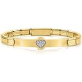 Nomination Heart Bracelet - Gold/Transparent