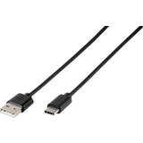 Vivanco USB-kabel Kablar Vivanco USB A-USB C 2.0 2m