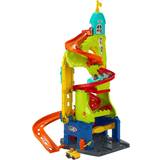 Mattel Leksaksgarage Mattel Fisher-Price Little People Sit 'N Stand Skyway 2 In 1 Vehicle Racing