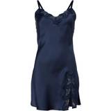 Reglerbara axelband Sovplagg Lady Avenue Silk Night Dress