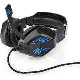 Hörlurar Nedis Gaming-Headset, Over-Ear LED-belysning