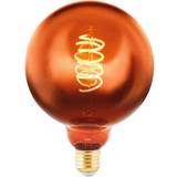 Eglo Globe LED bulb E27 G125 4W 2,000K filament copper