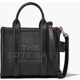 Toteväskor Marc Jacobs The Leather Mini Tote Bag - Black