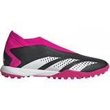 Adidas Turf (TF) Fotbollsskor adidas Predator Accuracy.3 Laceless Turf - Core Black/Cloud White/Team Shock Pink 2