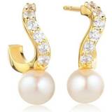 Smycken Sif Jakobs Ponza Creolo - Gold/Pearl/Transparent