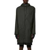 Rains Long Jacket Unisex - Green