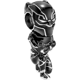 Svarta Berlocker & Hängen Pandora Marvel The Avengers Panther Charm - Silver/Black