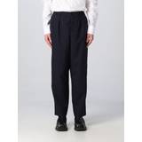 Marni Dam Byxor & Shorts Marni Navy Cropped Trousers 00B99 BLUBLACK IT