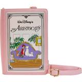 Loungefly The Aristocats Classic Book Convertible Crossbody Purse pink