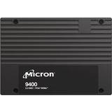 Hårddiskar Crucial Micron 9400 PRO SSD Enterprise 7680 GB inbyggd 2.5" U.3 PCIe 4.0 x4 (NVMe)