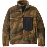 Fleece - Kamouflage Överdelar Patagonia Classic Retro X Fleece Jacket - Kansas Sky/Classic Tan
