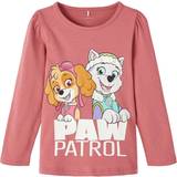 Rosa T-shirts Barnkläder Name It Mini Tröja Paw Patrol Mauvewood