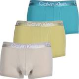 Calvin Klein Herr - Polyester Kalsonger Calvin Klein Modern StructureTrunks 3-pack - Deep Lake/Pistache/Winter Linen