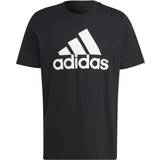Adidas Herr T-shirts & Linnen adidas Essentials Single Jersey Big Logo T-shirt - Black