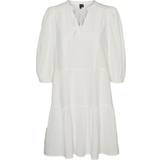Korta klänningar - M - Vita Vero Moda Pretty Dress - White