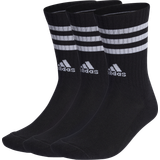 Adidas 46 - Dam Kläder adidas 3-Stripes Cushioned 3-pack - Black/White