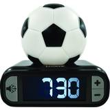 Svarta Väckarklockor Lexibook Fotboll Digital 3D Väckarklocka