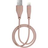 Kablar iDeal of Sweden Charging Cable 1m USB A-lightning Blush