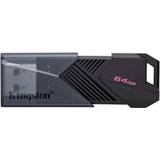 Kingston 64 GB - USB Type-A USB-minnen Kingston DataTraveler Exodia Onyx 64GB USB 3.2 Gen 1