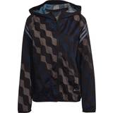 Adidas jacka dam adidas Marimekko Run Icons 3-Stripes Hooded Running Windbreaker