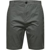 Selected Herr Shorts Selected Comfort Fit Shorts Grå