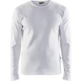 Förstärkning Överdelar Blåkläder 3500 Long Sleeve T-shirt - White