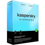 Kontorsprogram Kaspersky Standard Box Pack (1 år) 5 kri. [Levering: 2-3 dage]