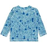6-9M UV-tröjor Barnkläder Soft Gallery Silver Blue Baby Astin Dive Sun Shirt mo/74 mo/74