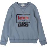 Lanvin Shorts Barnkläder Lanvin Boy's Organic Cotton Sweater Blue