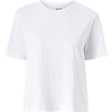 Dam - Ekologiskt material T-shirts Selected Boxy T-shirt - Bright White
