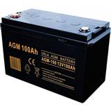 Agm batterier 100 ah Volt AGM 12V 100Ah