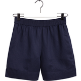 Gant Blåa Shorts Gant Linen pull on shorts