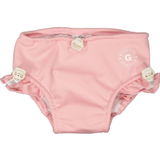 Rosa Badkläder Geggamoja Baby UV Badblöja -Frill Pink