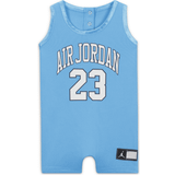 Ärmlösa Jumpsuits Barnkläder Nike Infant Jordan Jersey Romper - University Blue (556169-B9F)