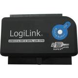 Kontrollerkort LogiLink USB 3.0 to SATA/IDE Adapter with OTB