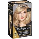 Permanenta hårfärger L'Oréal Paris Préférence #8 California Light Blonde