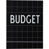 Anteckningsblock Design Letters Monthly Budget Notebook