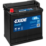 Bilbatteri 45 ah Exide Excell EB451 45 Ah