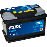 Batterier - Fordonsbatterier Batterier & Laddbart Exide Excell EB712 71 Ah