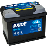 Batterier - Fordonsbatterier Batterier & Laddbart Exide Excell EB621 62 Ah