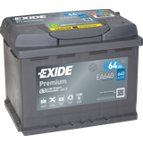 Batterier - Fordonsbatterier Batterier & Laddbart Exide Premium EA640 64 Ah